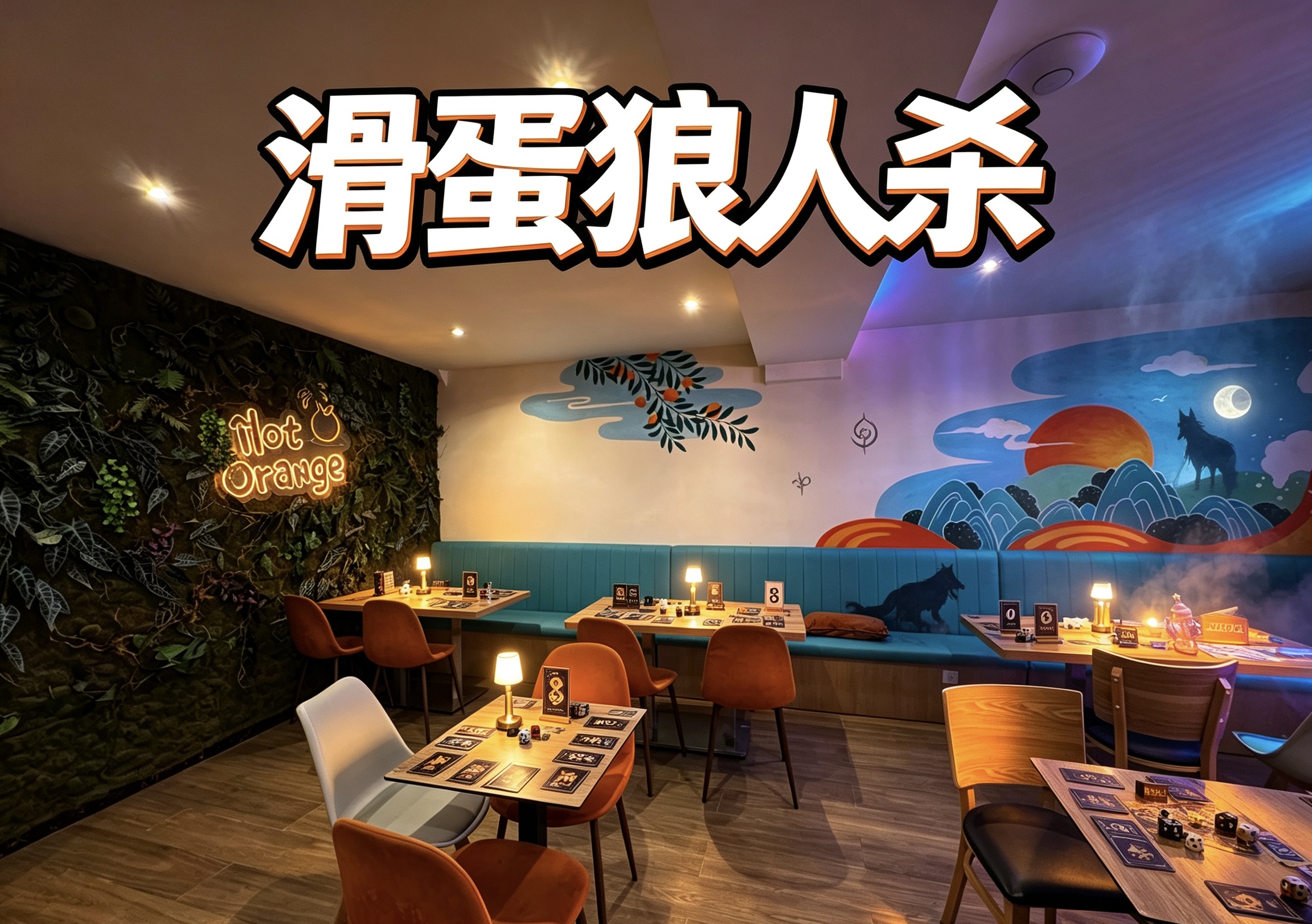 10月2周五滑蛋桌游局